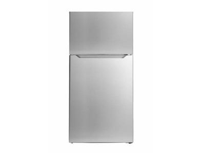 28" Danby 14.2 Cu. Ft. Apartment Size Fridge Top Mount in Stainless Steel - DFF142E1SSDB