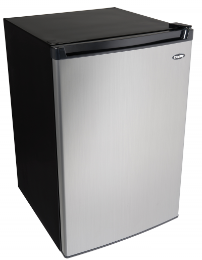22" Danby 4.5 Cu. Ft. Compact Refrigerator with True Freezer in Stainless Steel - DCR045B1BSLDB