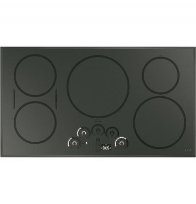 36" GE Cafe Built-In Touch Control Induction Cooktop - CHP95362MSS