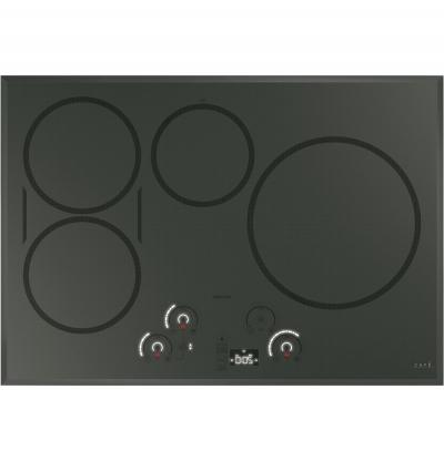 30" GE Cafe Built-In Touch Control Induction Cooktop - CHP95302MSS