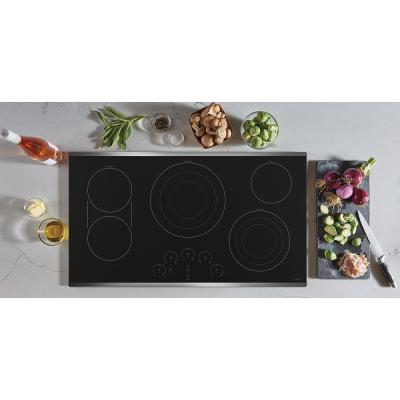 36" GE Cafe Electric Smoothtop Cooktop - CEP90362NSS