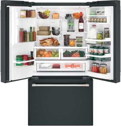 36" Café 22.2 Cu. Ft. Energy Star Counter-Depth French-Door Refrigerator with Hot Water Dispenser - CYE22TP3MD1