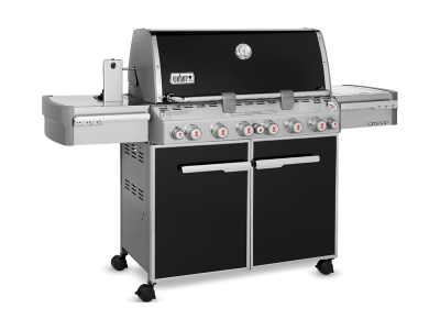 74" Weber Summit Series 6 Burner Liquid Propane Grill With Built-In Thermometer - Summit E-670 LP