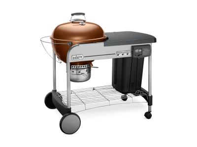 48" Weber Charcoal Grill with Steel Cart in Copper - Performer Deluxe (C)