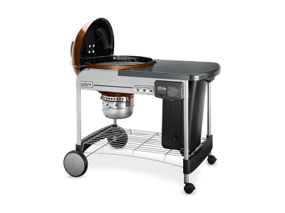 48" Weber Charcoal Grill with Steel Cart in Copper - Performer Deluxe (C)