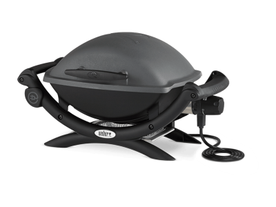 27" Weber Q Electric Series Electric Grill In Dark Grey - Q1400