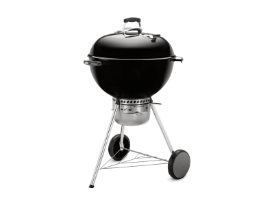 24" Weber Charcoal Grill with Built-In Thermometer in Black - Master-Touch (B)