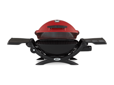 41" Weber Q Series 1 Burner Liquid Propane Gas Grill In Red - Q1200 (R)