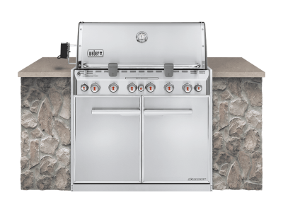 42" Weber Summit S-660 Built In Natural Gas Grill - Summit S-660 NG