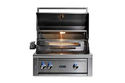 30" Lynx Professional Built-in Grill With All Trident Infrared Burners And Rotisserie - L30ATR-LP