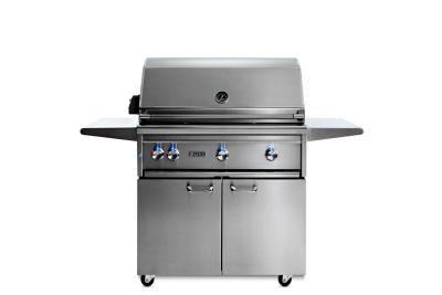 36" Lynx Professional Freestanding Grill With 1 Trident Infrared Burner And 2 Ceramic Burners - L36TRF-LP