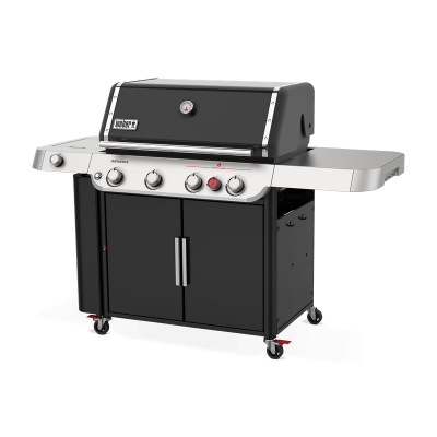 70" Weber Genesis Liquid Propane Gas Grill In Black - Genesis E-435 LP