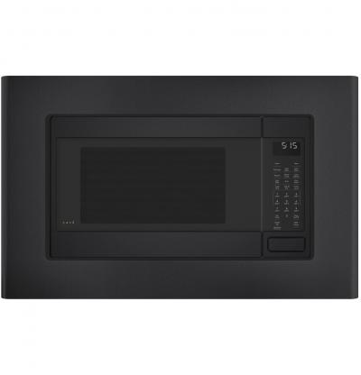 Ge Cafe Optional Microwave Built-In Trim Kit In Matte Black - CX153P3MDS