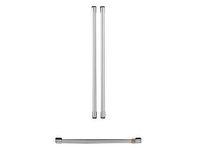 GE Café Refrigeration Handle Kit In Brushed Stainless - CXMA3H3PNSS
