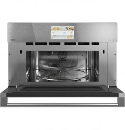 30" Café Smart Five in One Oven with 120V Advantium Technology in Platinum Glass - CSB913M2NS5