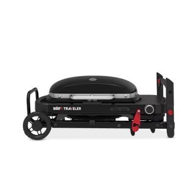 Weber Traveler Compact Portable 1 Burner Gas Grill - 1500460