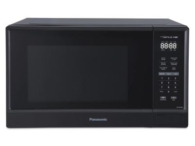 Panasonic Genius 1.3 Cu. Ft. Countertop Microwave in Black - NNSU65NB