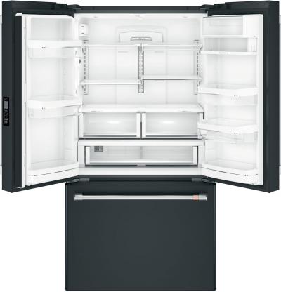 36" GE Cafe 23.1 Cu. Ft. Counter-Depth French-Door Refrigerator - CWE23SP3MD1