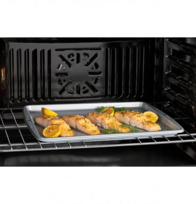 27" GE Smart Built-In Convection Single Wall Oven with No Preheat Air Fry - JKS5000SVSS