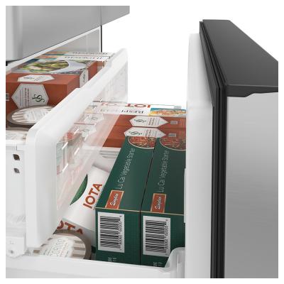 36" Café 22.2 Cu. Ft. French-Door Refrigerator w/Keurig K-Cup Brewing System - CYE22UP2MS1