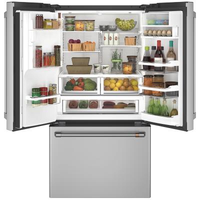 36" GE Cafe 27.8 Cu. Ft. French Door Refrigerator - CFE28TP2MS1