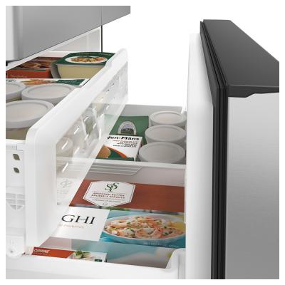 36" GE Cafe 27.8 Cu. Ft. French Door Refrigerator - CFE28TP2MS1