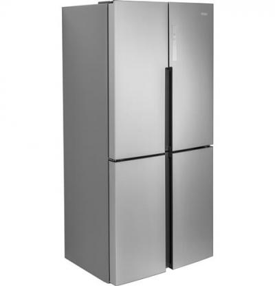 33" Haier 16.4 Cu. Ft. Quad Door Refrigerator - HRQ16N3BGS