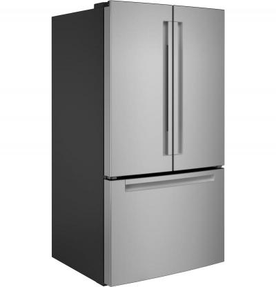 36" Haier 27.0 Cu. Ft. Fingerprint Resistant French-Door Refrigerator - QNE27JYMFS