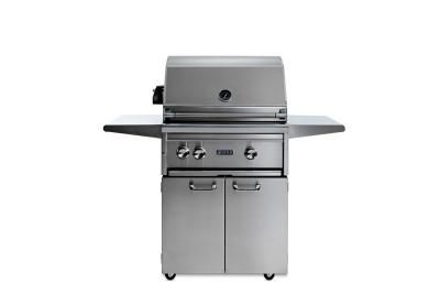 27" Lynx Professional Freestanding Grill With 1 Trident Infrared Burner And 1 Ceramic Burner And Rotisserie - L27TRF