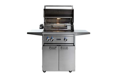 27" Lynx Professional Freestanding Grill With 1 Trident Infrared Burner And 1 Ceramic Burner And Rotisserie - L27TRF