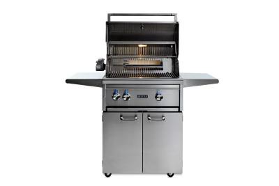 27" Lynx Professional Freestanding Grill With 1 Trident Infrared Burner And 1 Ceramic Burner And Rotisserie - L27TRF