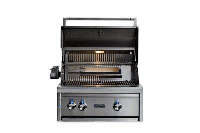 27" Lynx Professional Built In Grill With 1 Trident Infrared Burner And 1 Ceramic Burner And Rotisserie - L27TR