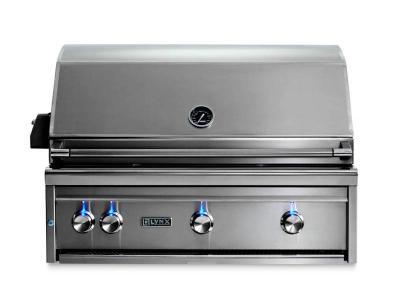 36" Lynx Professional Built-in Grill With All Trident Burners, Flametrak And Rotisserie - LF36ATR-NG