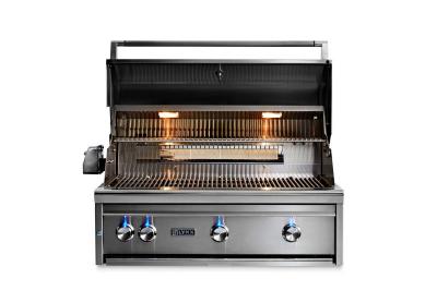 36" Lynx Professional Built-in Grill With All Trident Burners, Flametrak And Rotisserie - LF36ATR-NG