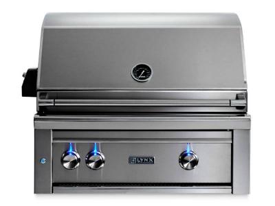 30" Lynx Professional Built In Grill With All Ceramic Burners And Rotisserie - L30R-3-LP