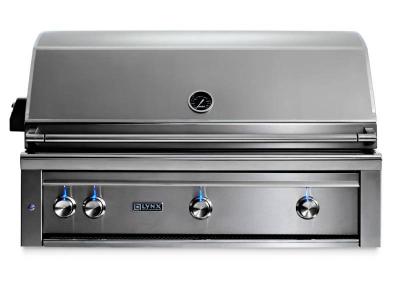42" Lynx Professional Built In Grill With 1 Trident Infrared Burner And 2 Ceramic Burners And Rotisserie - L42TR-NG