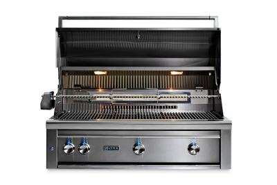 42" Lynx Professional Built In Grill With 1 Trident Infrared Burner And 2 Ceramic Burners And Rotisserie - L42TR-NG