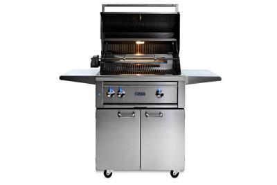 30" Lynx Professional Freestanding Grill With 1 Trident Infrared Burner And 1 Ceramic Burner And Rotisserie - L30TRF-NG