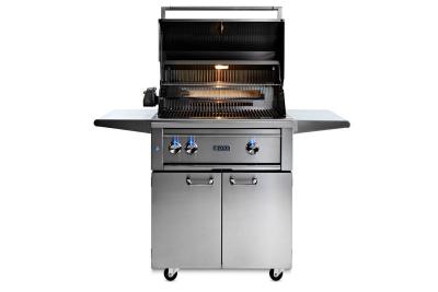 30" Lynx Professional Freestanding Grill With 1 Trident Infrared Burner And 1 Ceramic Burner And Rotisserie - L30TRF-NG