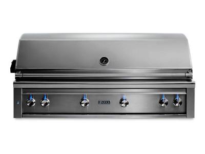 54" Lynx  Professional Built-in Grill With 1 Trident Infrared Burner And 3 Ceramic Burners And Rotisserie - L54TR-NG