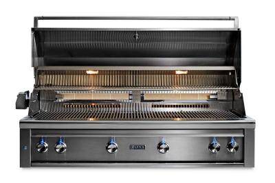 54" Lynx  Professional Built-in Grill With 1 Trident Infrared Burner And 3 Ceramic Burners And Rotisserie - L54TR-NG