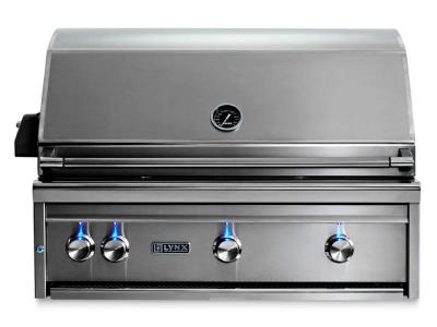 36" Lynx Professional Built-in Grill With All Trident Burners And Rotisserie - LF36ATR-LP