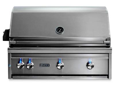 36" Lynx Professional Built-in Grill With All Trident Infrared Burners And Rotisserie - L36ATR-NG