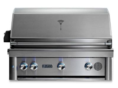 36" Lynx Professional Built-in Smart Grill With Rotisserie - SMART36-NG