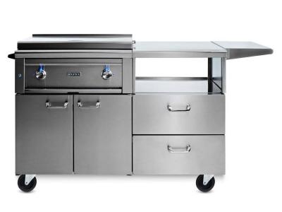 30" Lynx Asado Cooktop On Mobile Kitchen Cart - L30AG-M-NG