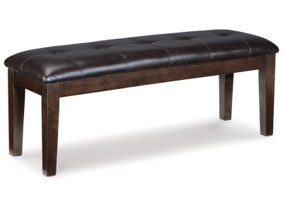 Signature Design by Ashley® Haddigan Dining Table with 4 Chairs and Bench - D596D2