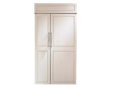 42" Monogram Built-In Side-By-Side Refrigerator - ZIS420NK