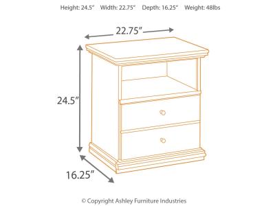 Signature Design by Ashley® Maribel Nightstand - B138-91