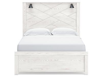 Signature Design by Ashley® Gerridan Queen Panel Bed Dresser Mirror and 2 Nightstands - B1190B17