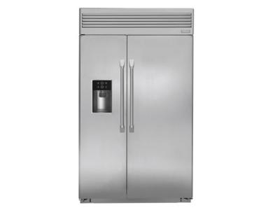 48" Monogram Built-in Side by Side Refrigerator - ZISP480DHSS